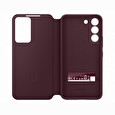 Samsung Flipové pouzdro Clear View pro Samsung Galaxy S22+ Burgundy