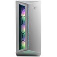MSI skříň MPG GUNGNIR 110R WHITE/ bez zdroje/ levé temperované sklo/ 4x 120 mm ARGB fan/ 1x USB-C/ 2x USB 3.0/ bílá