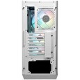 MSI skříň MPG GUNGNIR 110R WHITE/ bez zdroje/ levé temperované sklo/ 4x 120 mm ARGB fan/ 1x USB-C/ 2x USB 3.0/ bílá