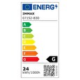 IMMAX NEO LITE PERFECTO SMART stropní svítidlo kruh 30cm, 24W černé TUYA Wi-Fi