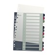 Leitz Rejstříky Style - popisovatelné na PC, A4+ MAXI 1-12