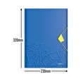 Leitz Tříchlopňové desky UrbanChic PP, A4, modrá