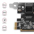 Axagon PCEE-GRF, PCIe síťová karta - 1x Gigabit Ethernet port (RJ-45), Realtek 8111F, vč. LP