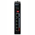 Dahua PoE/LAN extender, 1x PoE-in 90W 1Gb, 4x PoE-out 100Mb, 802.3af/at/bt, Hi-PoE, extend mód 10Mb 250m, -30až+60st.