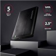 Axagon EE25-A6M, USB 3.2 Gen 1 - SATA 6G 2.5" kovový RAW box, bezšroubkový