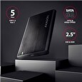 Axagon EE25-A6C, USB-C 3.2 Gen 1 - SATA 6G 2.5" kovový RAW box, bezšroubkový