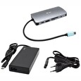 I-TEC USB-C Metal Nano Dock HDMI/VGA with LAN + PD 100 W + zdroj 112W (PD 100W)