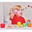 Hračka Le Toy Van Petilou Veselá motorická vkládačka
