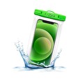 Pouzdro FIXED Float Edge voděodolné plovoucí s kvalitním uzamykacím systémem a certifikací IPX8, limetková