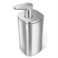 Dávkovač simplehuman mýdla a desinfekce Pulse - 295 ml, nerez ocel
