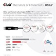 Club3D kabel USB-C, Data 20Gbps, PD 240W(48V/5A) EPR M/M 2m