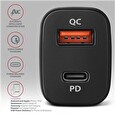 Axagon PWC-PQ38, PD & QUICK nabíječka do auta 38W, 2x port (USB + USB-C), PD3.0/QC3.0/AFC/FCP/Apple
