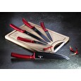 Sada nožů Berlingerhaus s nepřilnavým povrchem + prkénko 6 ks Burgundy Line BH-2552