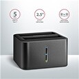 Axagon ADSA-D25, USB 3.2 Gen 1 - 2x SATA 6G 2.5" SSD/HDD CLONE MINI dokovací stanice
