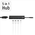 USB hub Hama USB-C multiport, 4x USB, 1x HDMI