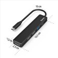 USB hub Hama USB-C multiport, 4x USB, 1x HDMI