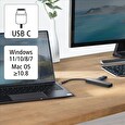 USB hub Hama USB-C multiport, 4x USB, 1x HDMI