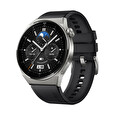 Huawei Watch GT 3 Pro/46mm/Silver/Elegant Band/Black