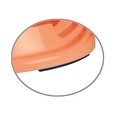 Toaleta Dolu dětská, oranžová