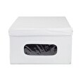 Box Compactor skládací úložný s víkem Smart 4, PVC - 50 x 40 x 25 cm, bílá