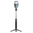 Selfie tyč FIXED Snap XL s tripodem a bezdrátovou spouští, 1/4" šroub, černá