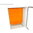 XtendLan Rozvaděč 400x210x500, IP66, šedý, montážní deska