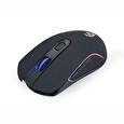 Gembird myš MUSGW-6BL-01, herní, bezdrátová, RGB LED, 3200DPI, USB