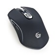 Gembird myš MUSGW-6BL-01, herní, bezdrátová, RGB LED, 3200DPI, USB