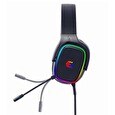 Gembird sluchátka s mikrofonem GHS-SANPO-S300, gaming, USB 7.1, RGB LED