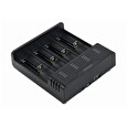 Gembird nabíječka baterií BC-USB-02, 4ks, Ni-MH + Li-ion