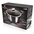 Hrnec Berlingerhaus s poklicí s mramorovým povrchem 30 cm Carbon PRO Line BH-6924