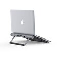 iTec chladicí kovová podložka (až do 15.6”) s USB-C Dokovací stanicí (Pow.Del.100W)