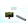 iTec chladicí kovová podložka (až do 15.6”) s USB-C Dokovací stanicí (Pow.Del.100W)