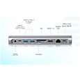 iTec chladicí kovová podložka (až do 15.6”) s USB-C Dokovací stanicí (Pow.Del.100W)