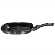 Pánev Berlingerhaus grilovací s mramorovým povrchem a poklicí 28 cm Carbon PRO Line BH-6909