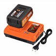 Sada Powerplus POWDP9064 nabíječka 20/40 V plus baterie 40 V
