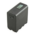 Baterie Jupio *ProLine* NP-F970 LCD (Micro USB + Type C input / USB 5V 2.1A output) 10050mAh