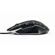 GEMBIRD myš MUS-6B-GRAFIX-01, černá s grafickým potiskem, USB
