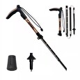Hůl Gabel Explorer Wired FL XTS trekingová, skládací