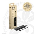 Club3D Dokovací stanice USB-C, 8-in-1 MST Dual 4K60Hz, Display Travel Dock
