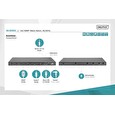 DIGITUS 4x2 HDMI Matrix Switch, 4K/60Hz Scaler, EDID, ARC, HDCP 2.2, 18 Gbps