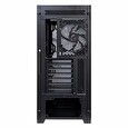 EVOLVEO Functio 3/Midi Tower/Transpar./Černá