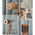 Hračka Robotime 3D dřevěné mechanické puzzle Pirátský dalekohled