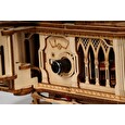 Hračka Robotime dřevěné 3D mechanické puzzle Gramofon (elektrický pohon)