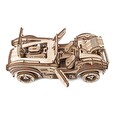 Hračka Ugears 3D dřevěné mechanické puzzle Driftující závoďák Cobra