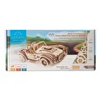 Hračka Ugears 3D dřevěné mechanické puzzle Driftující závoďák Cobra