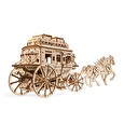 Hračka Ugears 3D dřevěné mechanické puzzle Dostavník