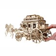 Hračka Ugears 3D dřevěné mechanické puzzle Dostavník