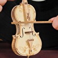 Hračka Robotime dřevěné 3D puzzle Violoncello