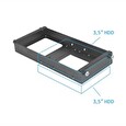 CHIEFTEC skříň Pro Cube Mini CN-01B-OP, ITX, Black, bez zdroje